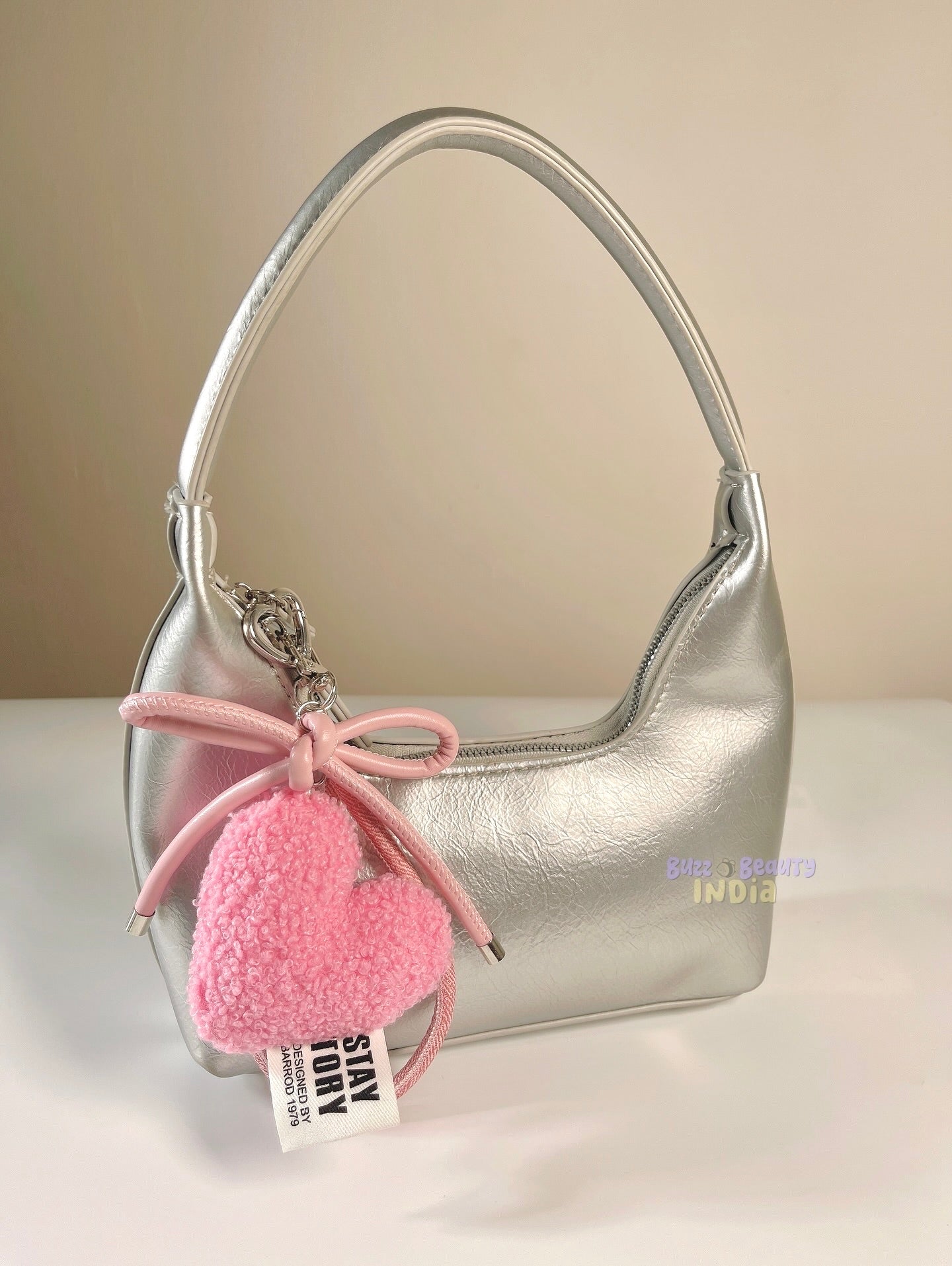 Heart Bag Plush Charm