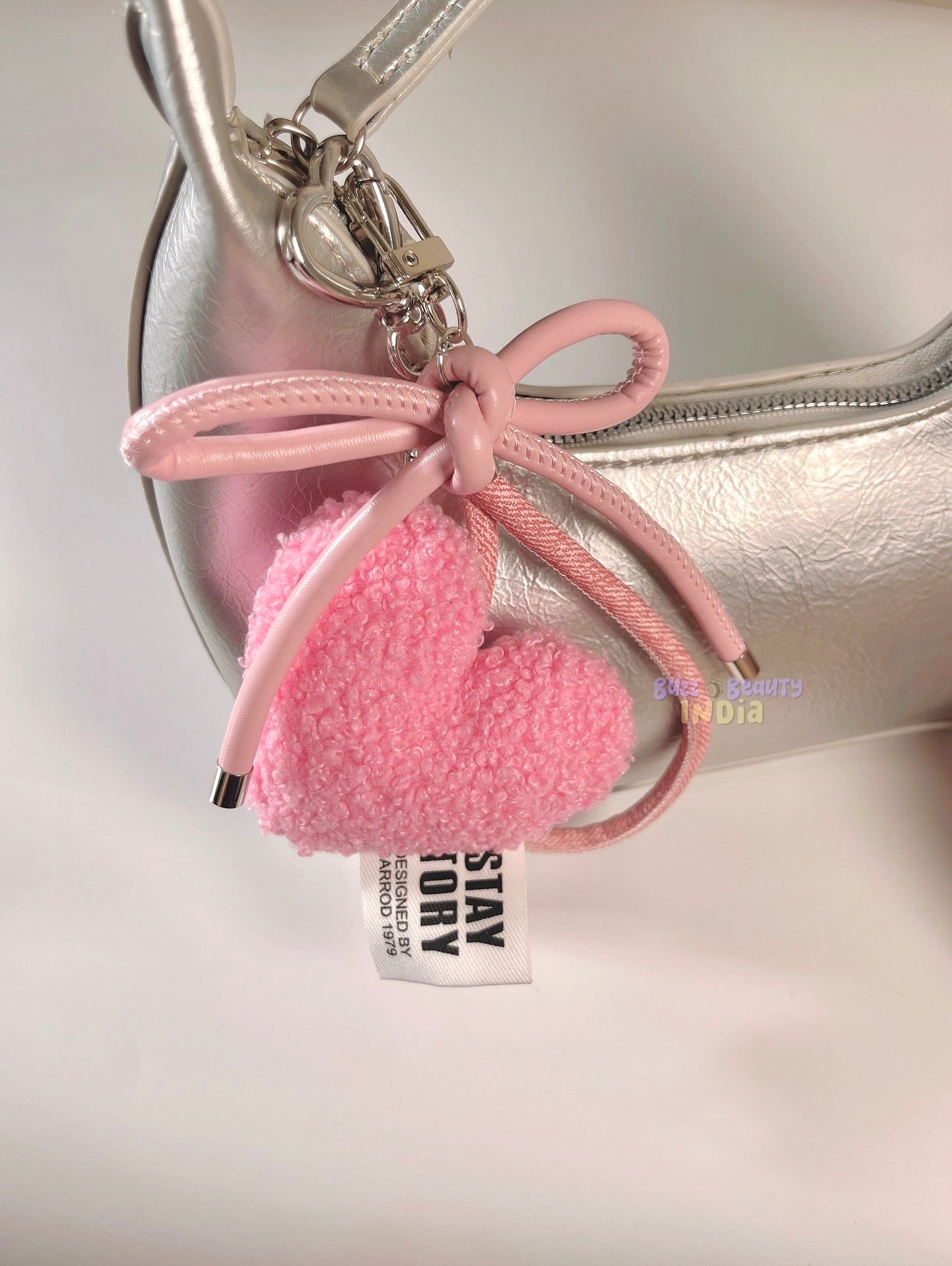 Heart Bag Plush Charm