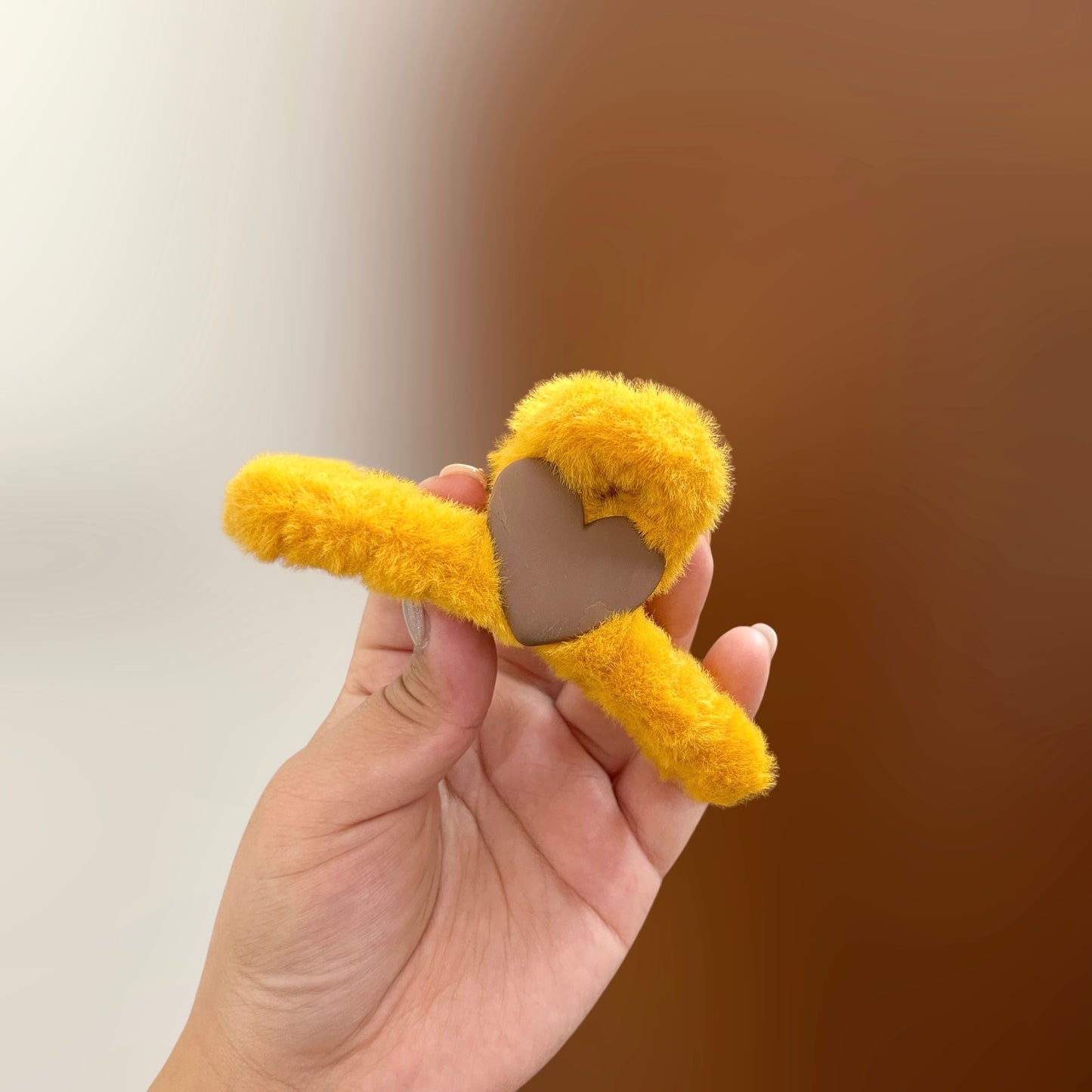 Colorful Heart Hair Claw Clip