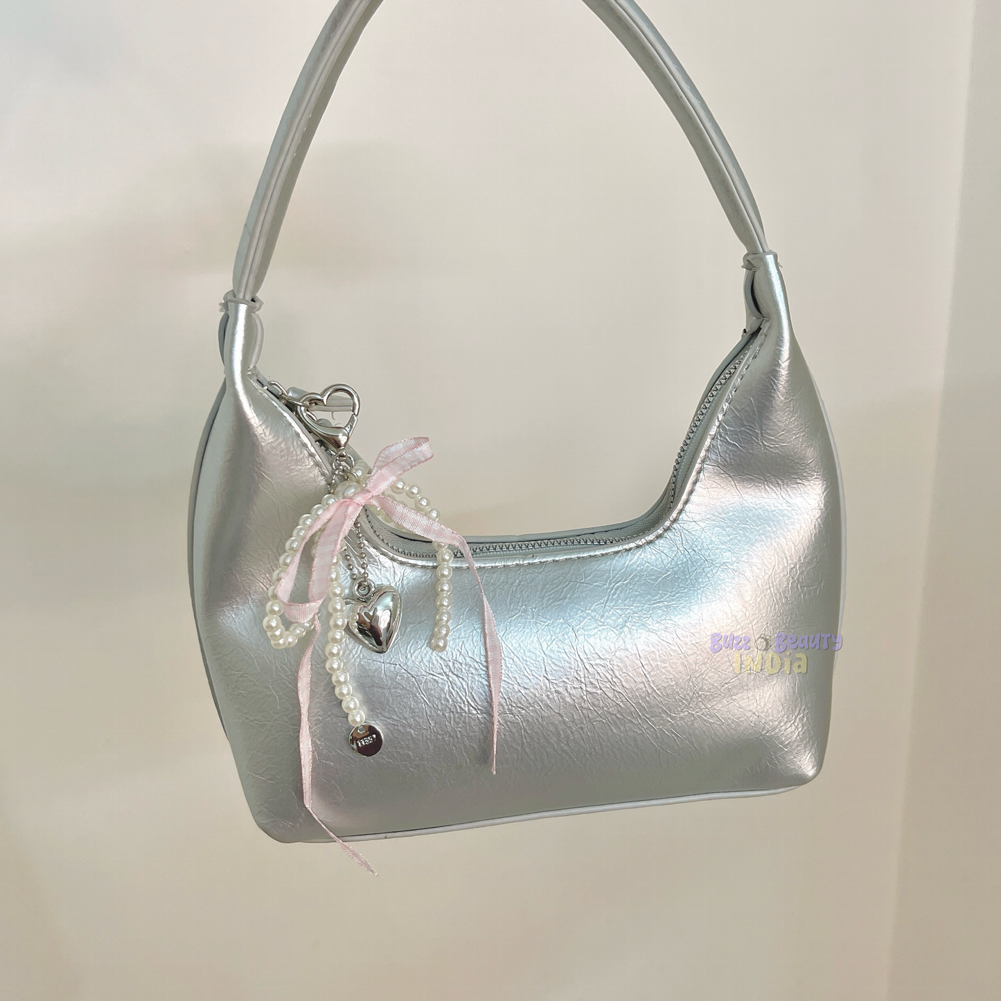 Pearls and Bows Bag Charm