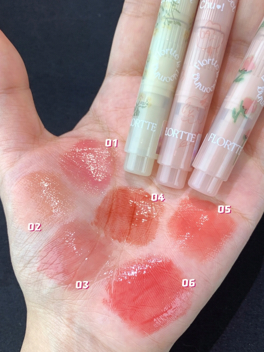 Flortte "Nice to meet chu" Jelly heart lipstick