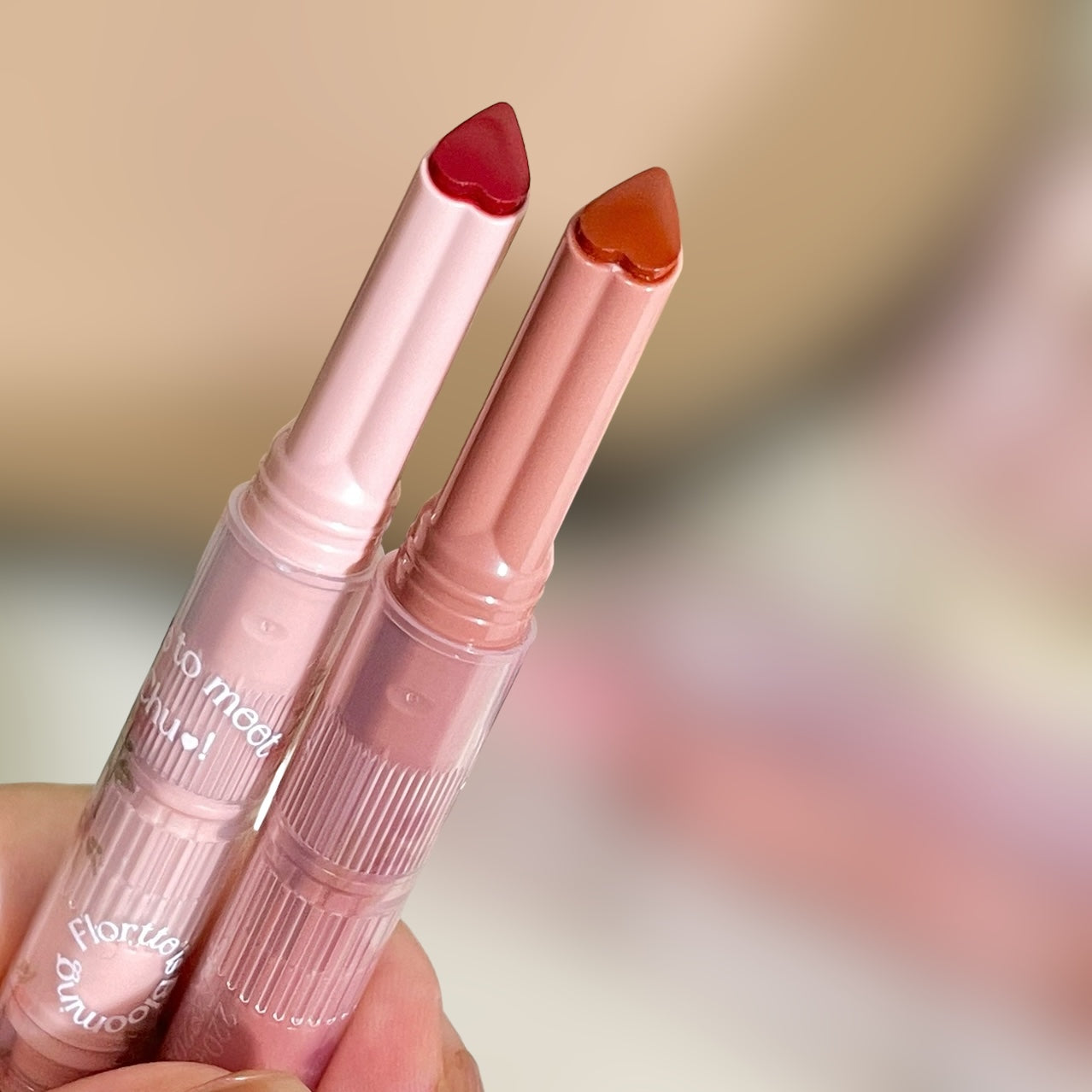Flortte "Nice to meet chu" Jelly heart lipstick