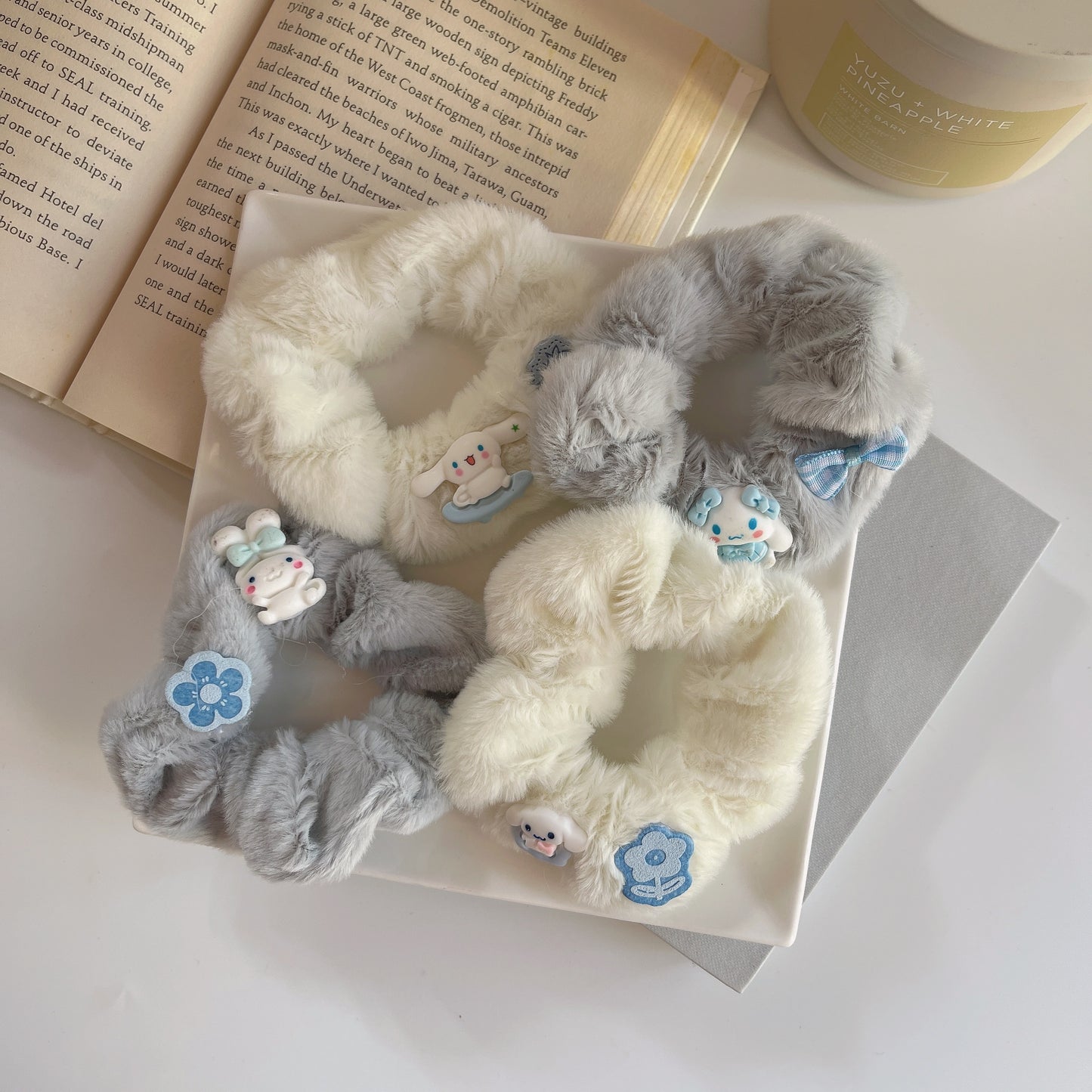Sanrio Characters Furry Scrunchie