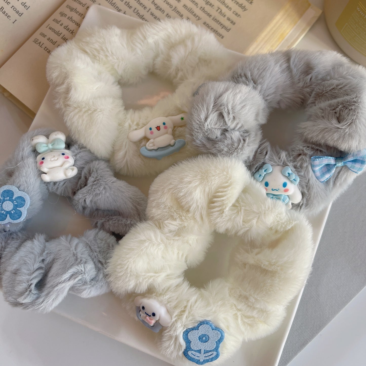 Sanrio Characters Furry Scrunchie