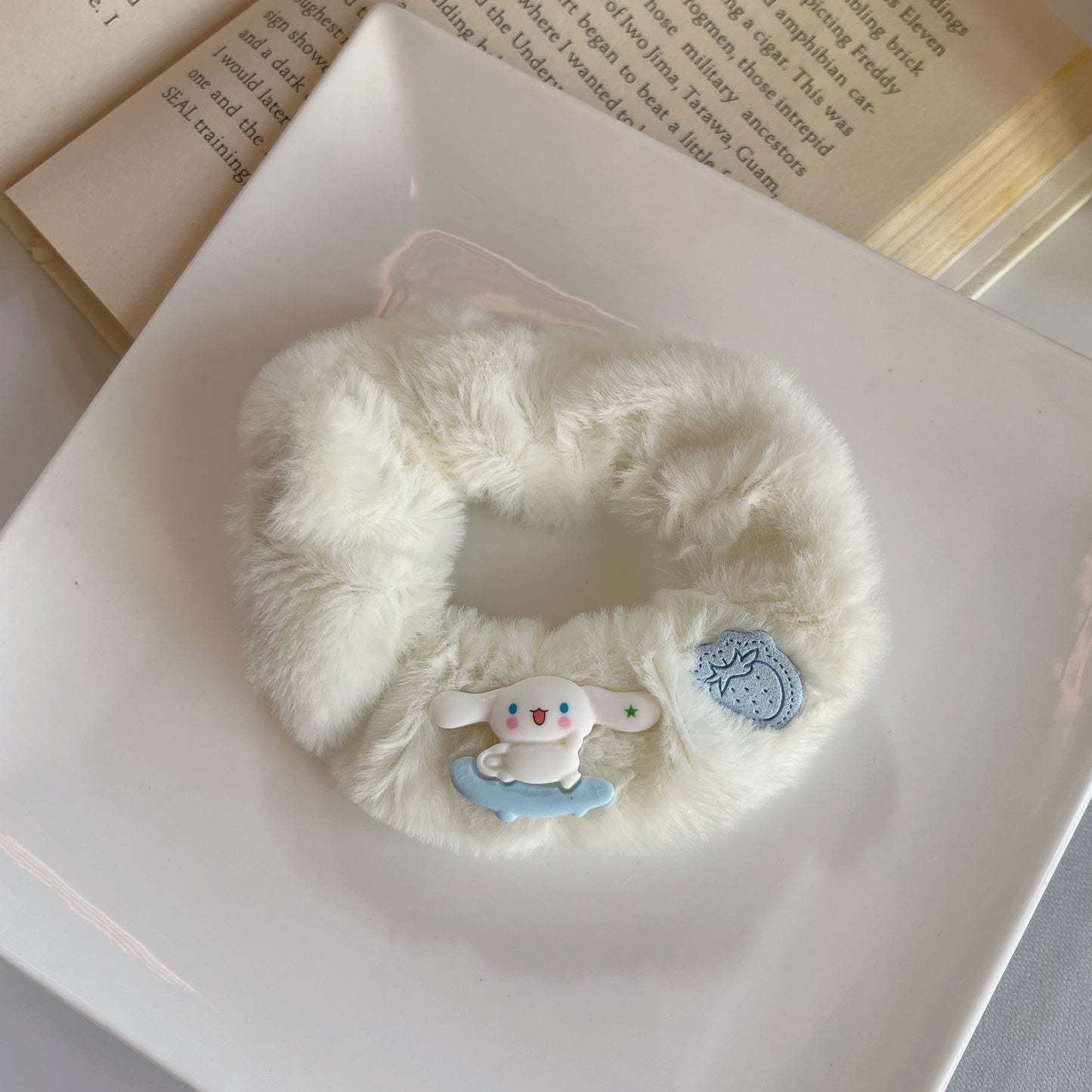 Sanrio Characters Furry Scrunchie