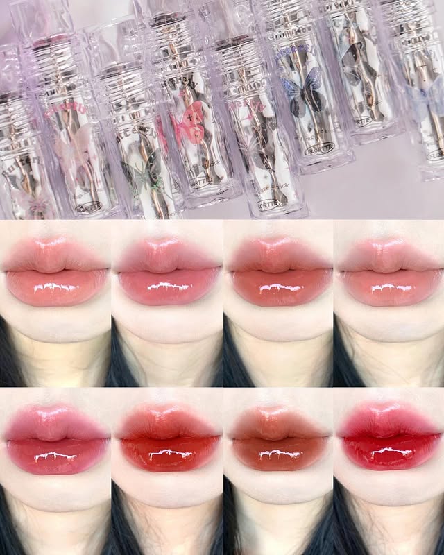 Flortte Butterfly Hello Beauty Lip Lacquer Non-Stick