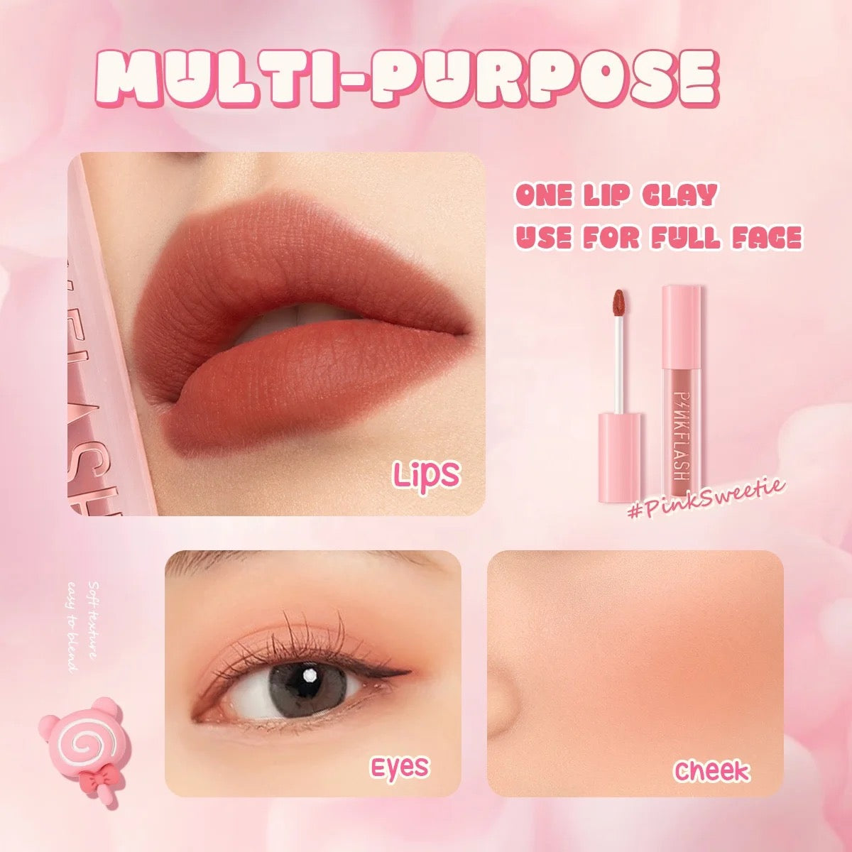 PINKFLASH POWDERY GLOSS