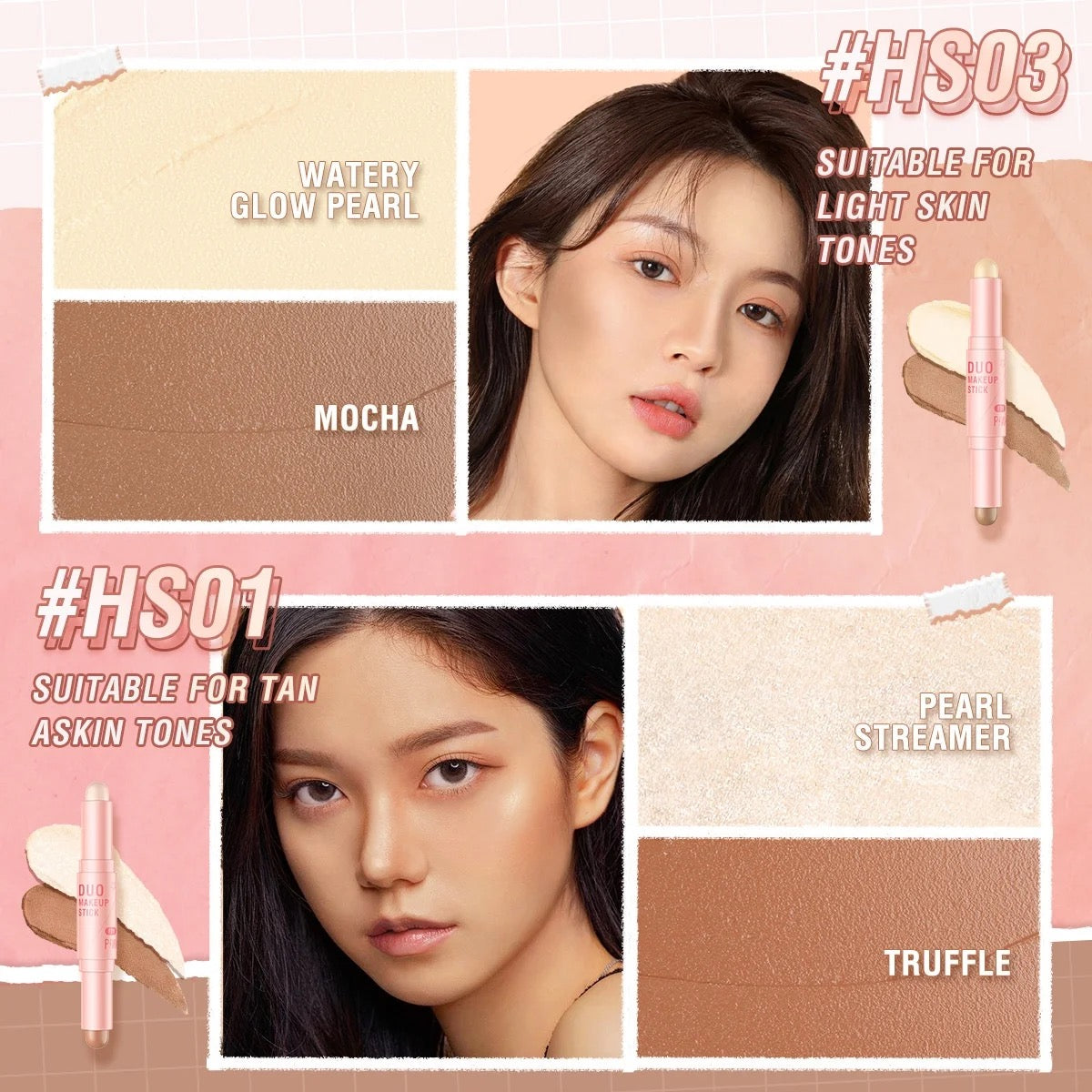 PINKFLASH DUO MAKEUP STICK