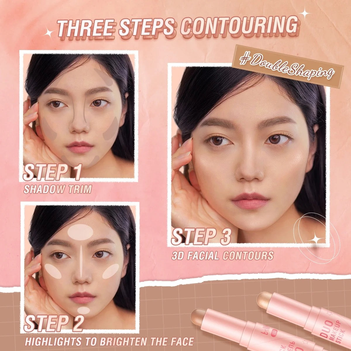 PINKFLASH DUO MAKEUP STICK