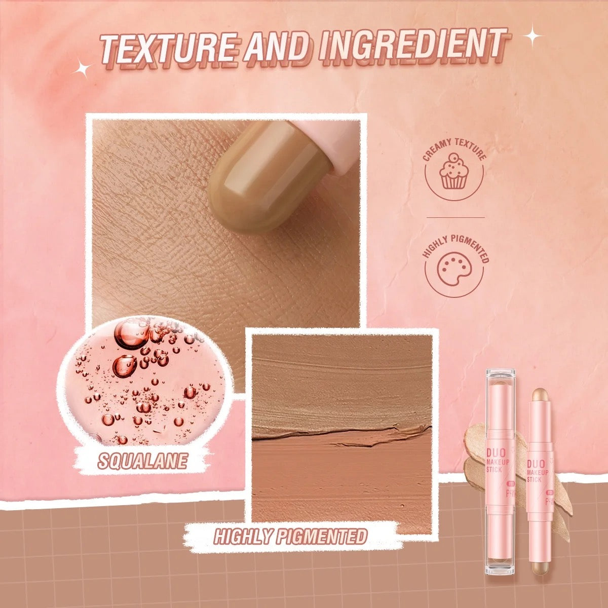 PINKFLASH DUO MAKEUP STICK