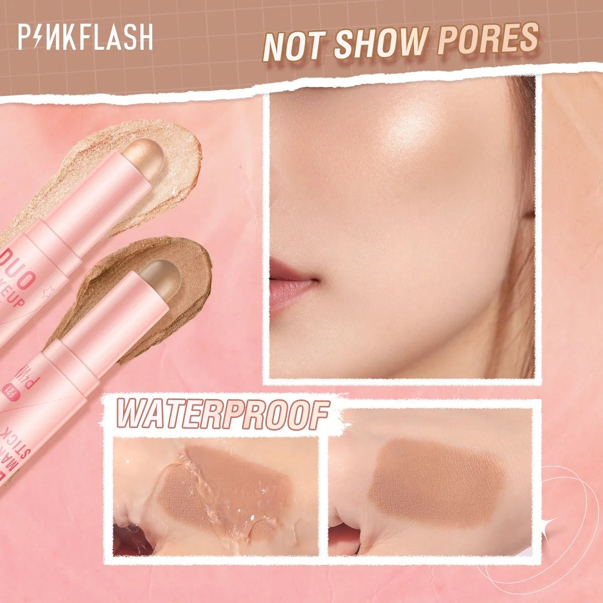 PINKFLASH DUO MAKEUP STICK