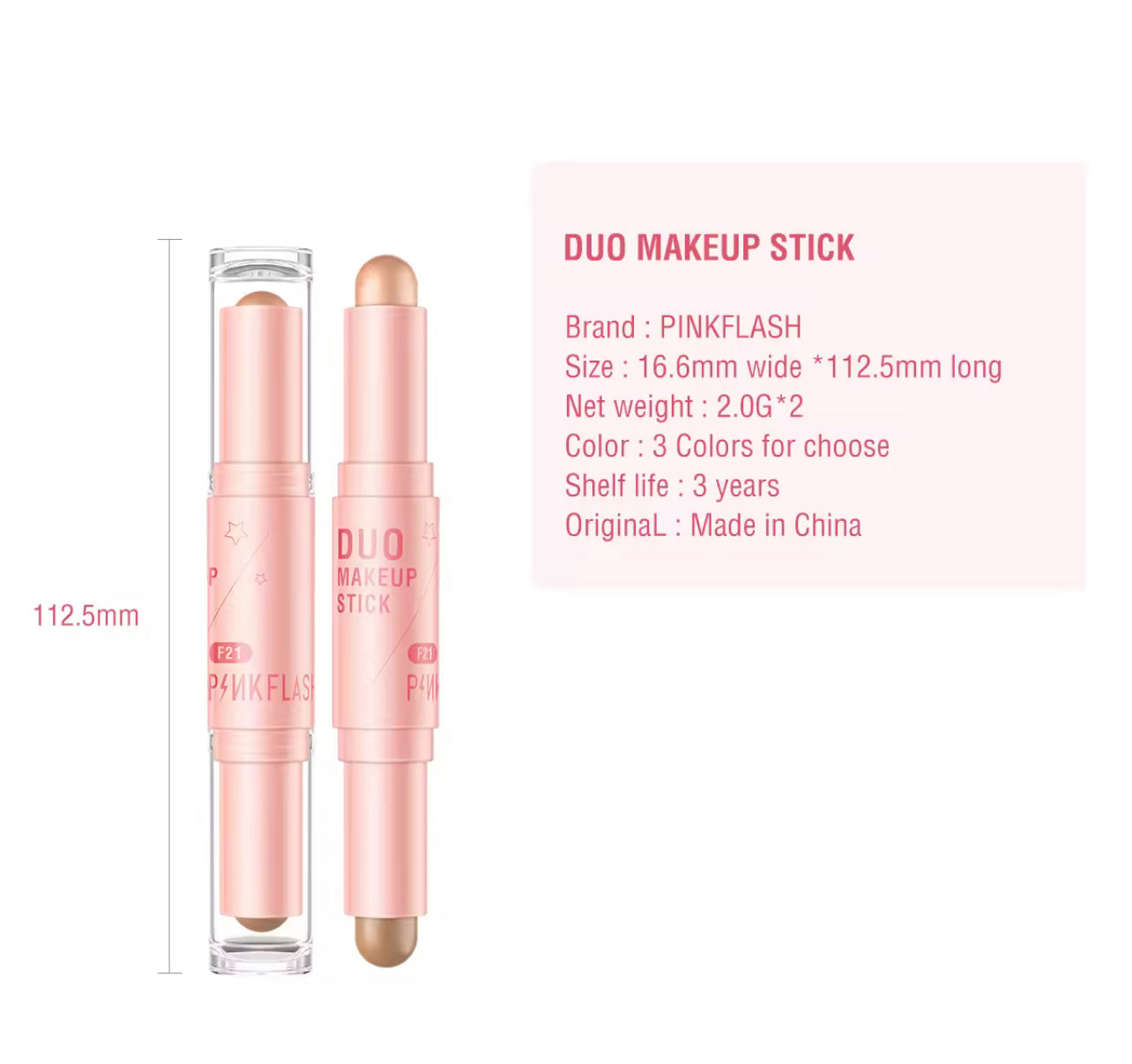 PINKFLASH DUO MAKEUP STICK