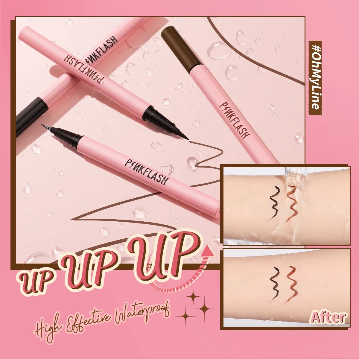 PINKFLASH LOCK ALL DAY EYELINER