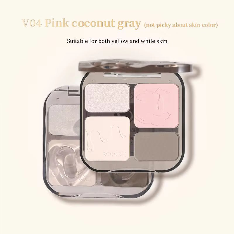 Veecci Easy to Draw Highlighter Contouring Palette