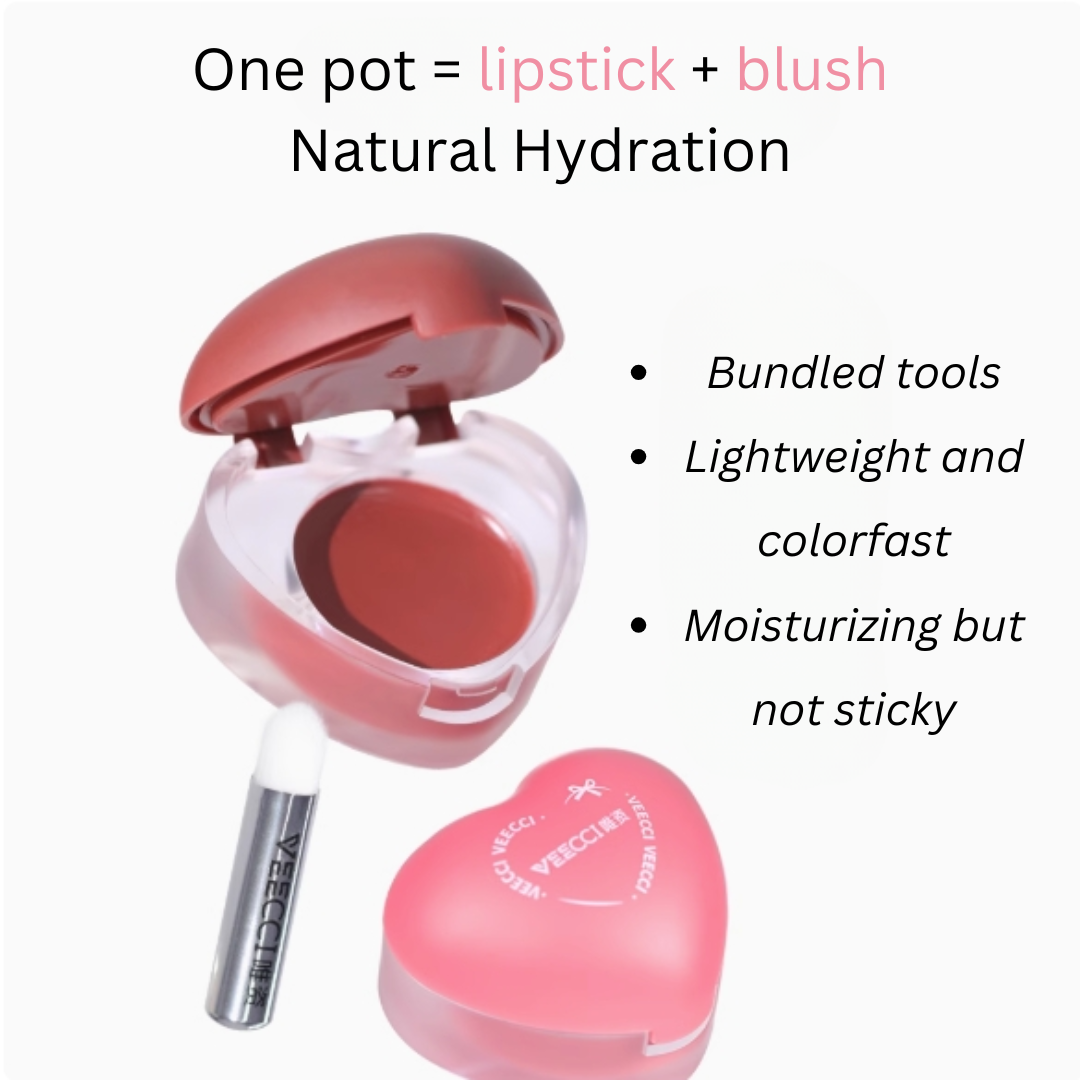 VEECCI Lip & Cheek Multi-Purpose Balm