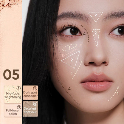 Judydoll 2 IN 1 Highlighter Contour Palette