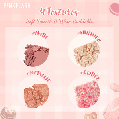 PINKFLASH PRO-TOUCH EYESHADOW PALETTE