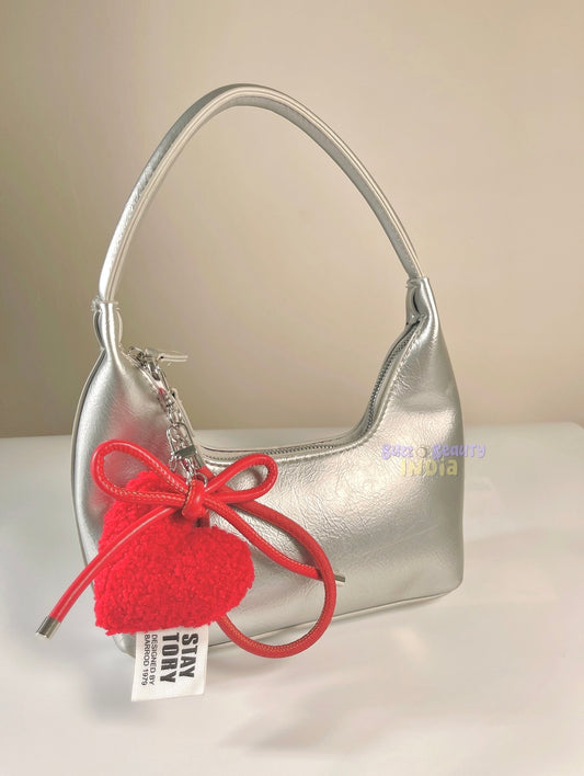 Heart Bag Plush Charm