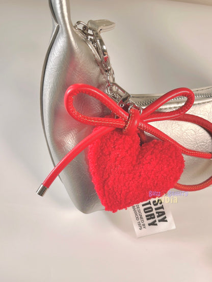 Heart Bag Plush Charm