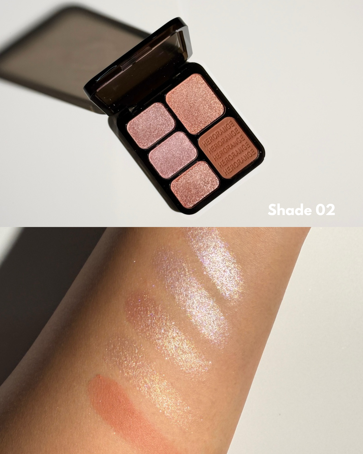 HERORANGE Dreamy 5-Color Eyeshadow Palette