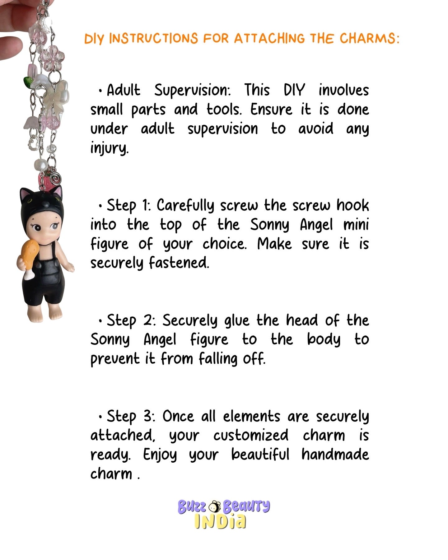 Sonny Angel DIY Charm