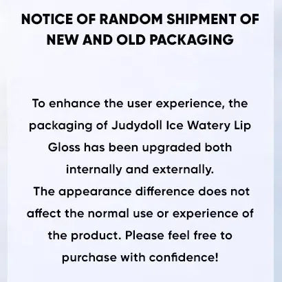 Judydoll Ice Watery Lip Gloss