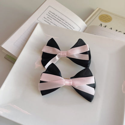 Silk Satin Bow Hairclip