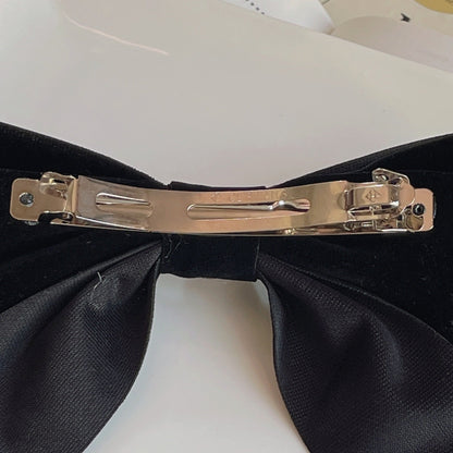Velvet Big Bow Hairclip