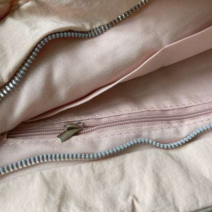 PASTEL PUFFY TOTE BAG