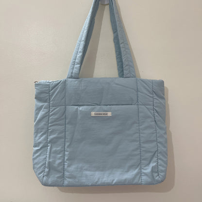 PASTEL PUFFY TOTE BAG