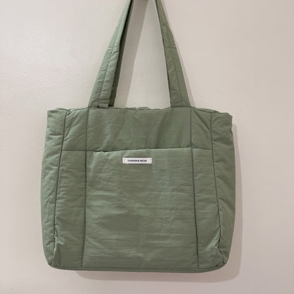 PASTEL PUFFY TOTE BAG
