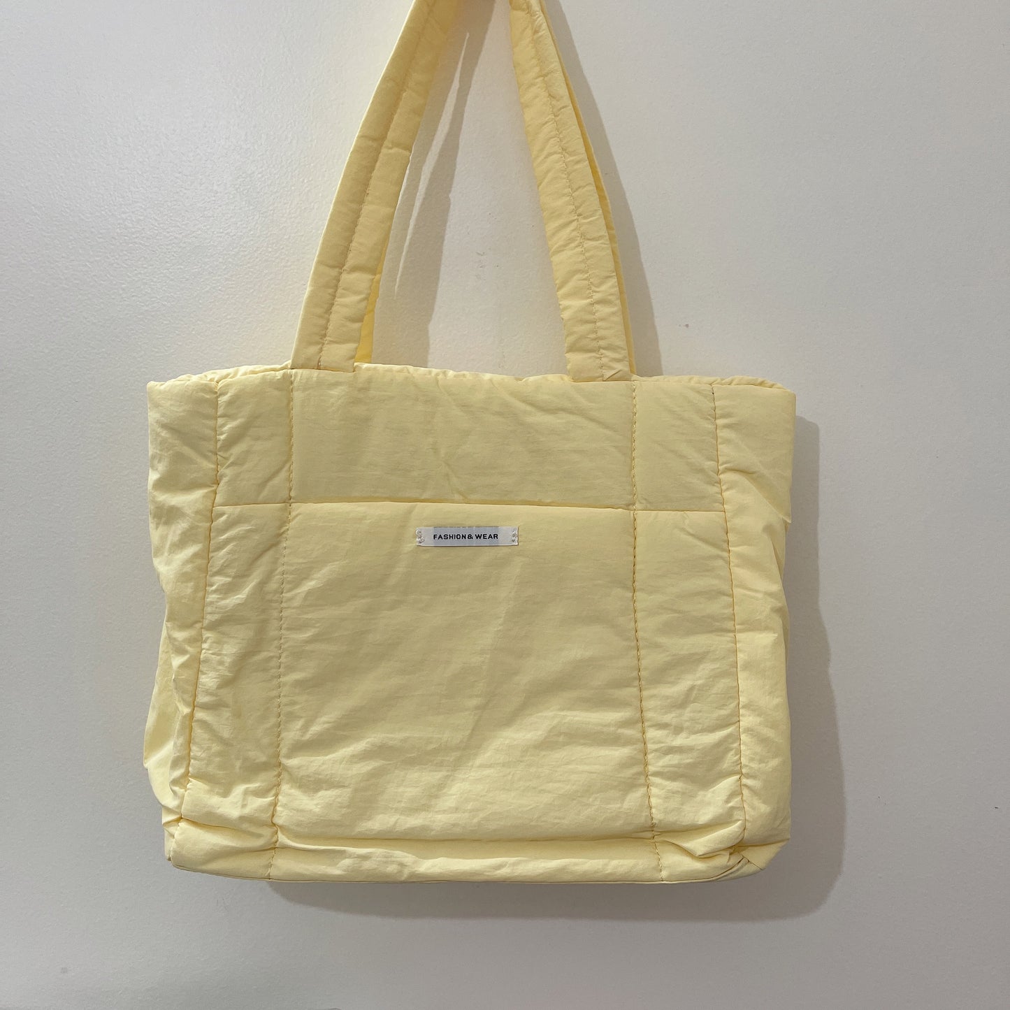 PASTEL PUFFY TOTE BAG