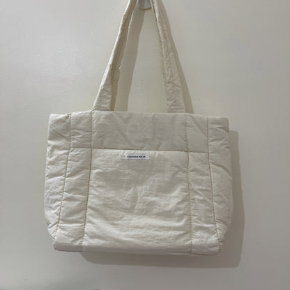 PASTEL PUFFY TOTE BAG
