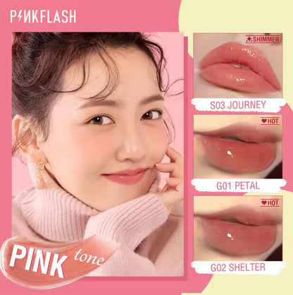 PINKFLASH Lasting Glossy Lip Gloss
