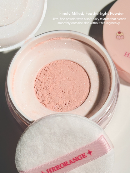 HERORANGE Rotating Sweetheart Loose Powder