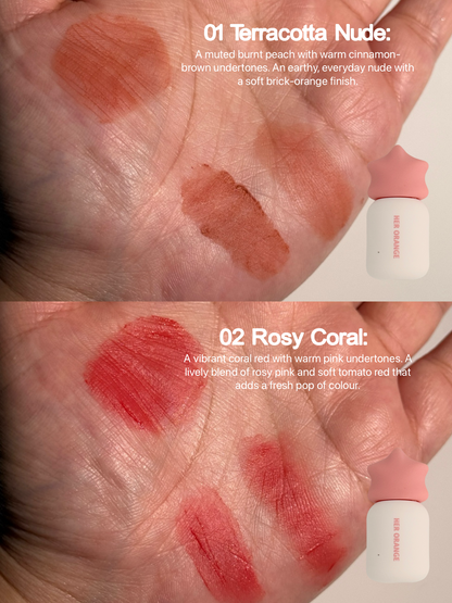 HERORANGE Star Tone Matte Lip Mud