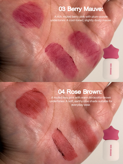 HERORANGE Star Tone Matte Lip Mud