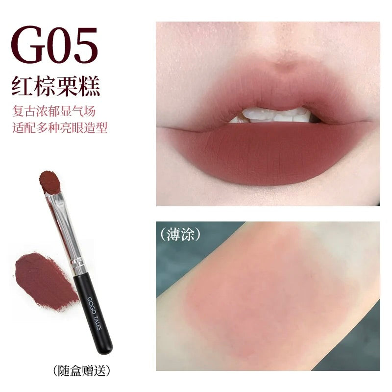 GOGO TALES Ice Lip Mud Ball - 3-in-1 Cream for Cheeks, Lip & Eyes