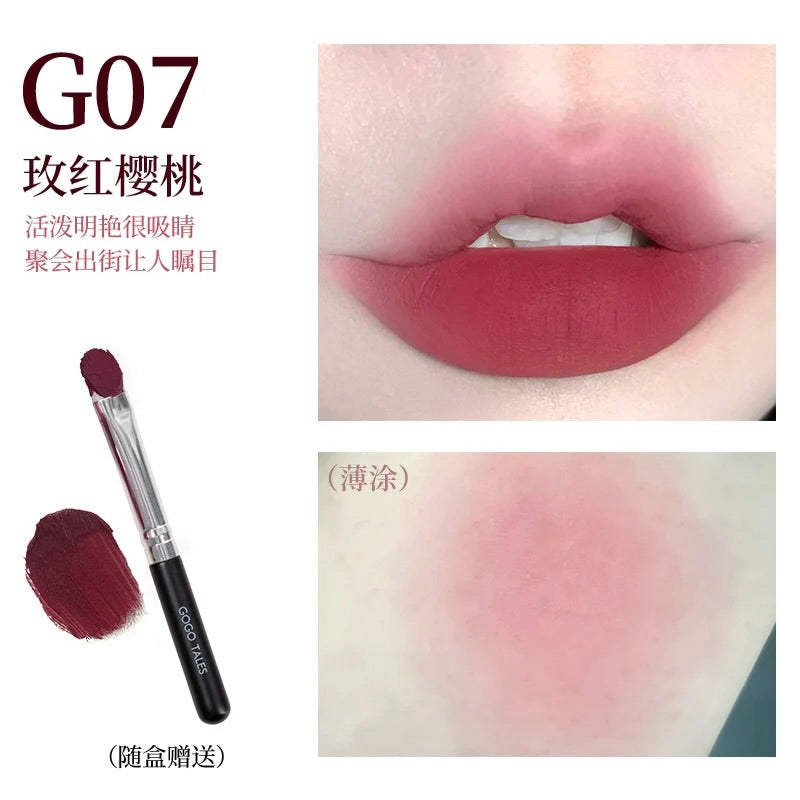 GOGO TALES Ice Lip Mud Ball - 3-in-1 Cream for Cheeks, Lip & Eyes