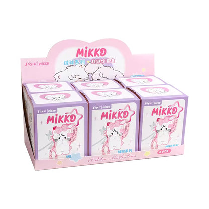 Mikko Illustrations Pom Pom Series Hanging Chain Blind Box (1 BOX)