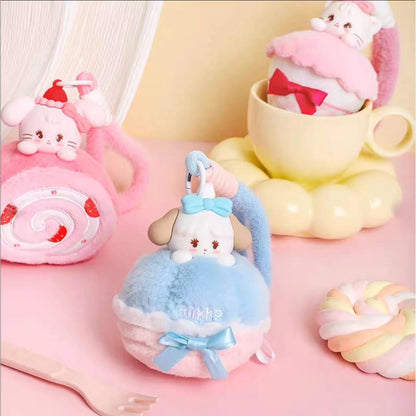 Mikko Illustrations Sweetheart Afternoon Tea Series Plush Keychain Blind Box (1 BOX)