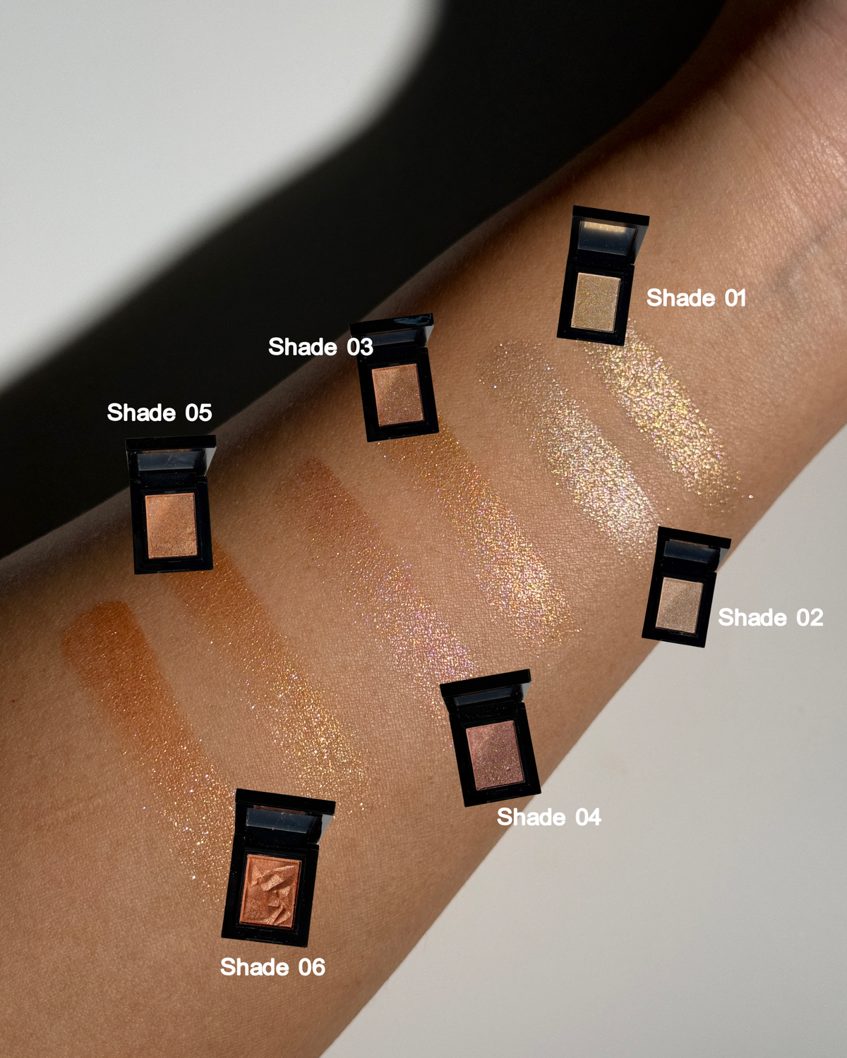 HERORANGE Diamond Shine Monochromatic Eyeshadow