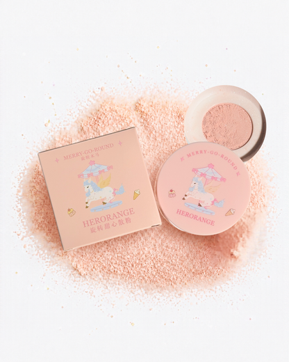 HERORANGE Rotating Sweetheart Loose Powder