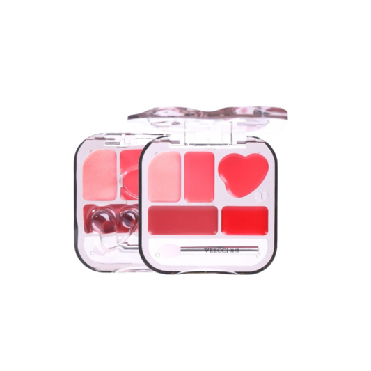 VEECCI Color Blending Lip Glaze Palette