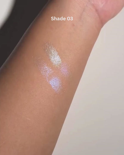 HERORANGE Floral Four-Color Highlighter Multi-Palette
